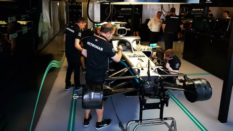 Epson innovations and Mercedes-AMG Petronas Motorsport