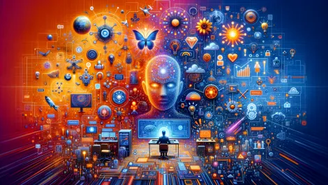 AI & hybrid work: Predicting 2024's technology trends