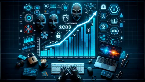 Ransomware attacks surged by 45% in 2023, report finds