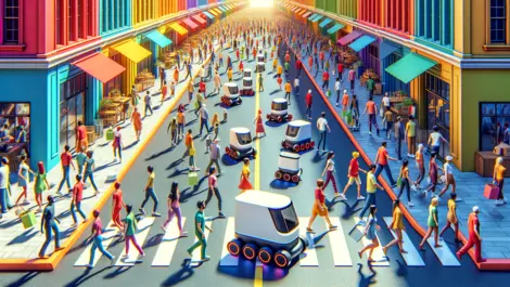 'Invisible human work' aids autonomous delivery robots, study reveals