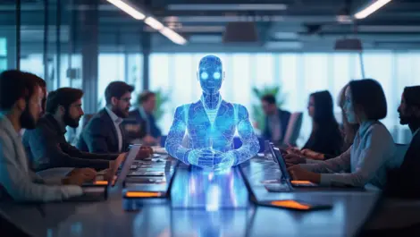 AI viewed more favourably in leadership roles, survey finds