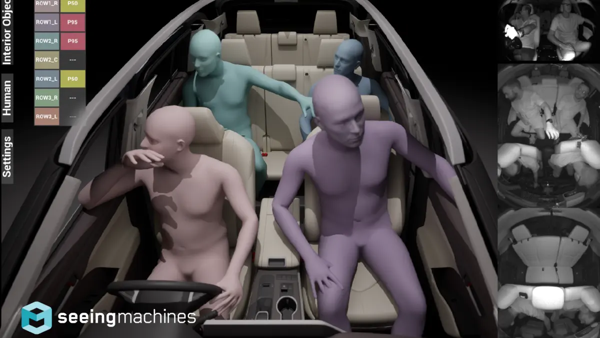 Seeing Machines unveils unified 3D in-cabin sensing