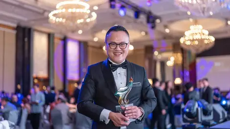 NCS chief Sam Liew wins Singapore tech leader award