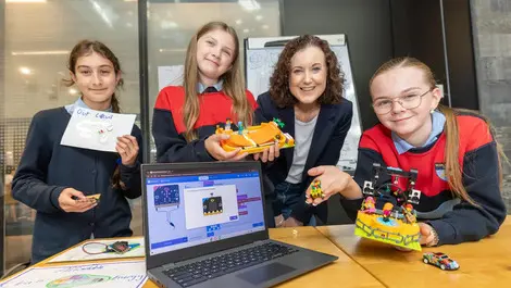 Microsoft brings 500 students to Dublin AI showcase